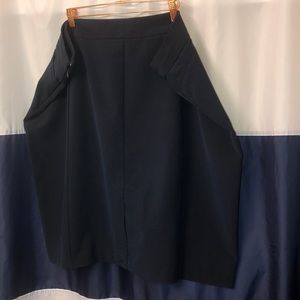 3️⃣✅2️⃣0️⃣ Navy Blue Suit Skirt (knee length) Size 24W